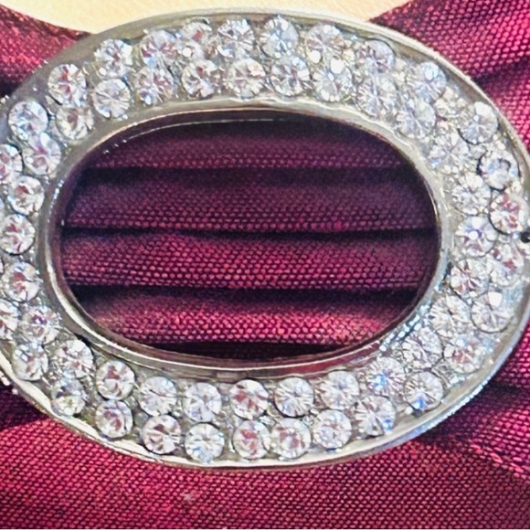 Manolo Blahnik Deep Fuschia Satin/Silk Heels - Picture 5 of 6